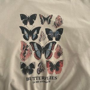 Butterflies in my stomach long sleeve